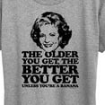 thumbnail image 3 of Golden Girls - Older You Get Banana - Women's Short Sleeve Graphic T-Shirt, 3 of 5