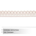 thumbnail image 3 of Lace Trim, 5 Yards 1/2 Inch Vintage Lace Ribbons for DIY Sewing Craft Gift Package Decoration Wedding Headbands Champagne, 3 of 7