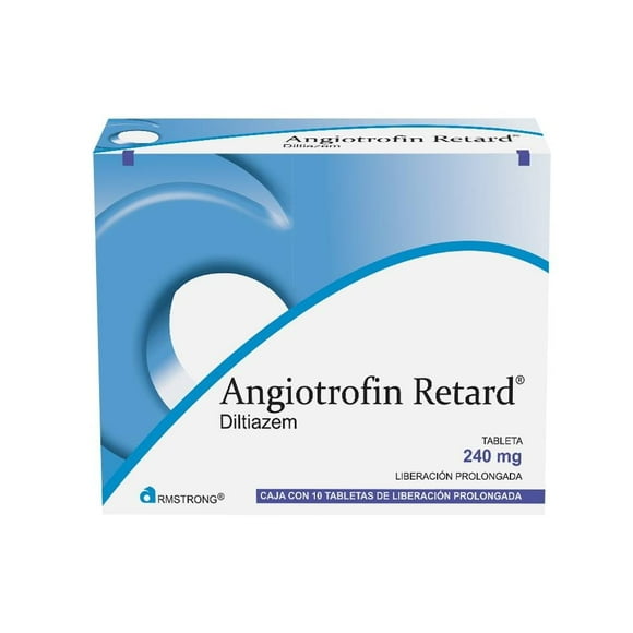 Angiotrofin Retard tabletas 10 pzas de 240 mg c/u
