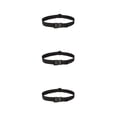 thumbnail image 4 of Cinturón de nylon Yuarrent con Hebilla de plástico ajustable Negro, 4 of 6