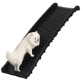 thumbnail image 1 of PawHut Pet Ramp for Dogs 61 Inch Long, Dog Ramps for Car, Truck, SUV, Foldable Portable, 1 of 10