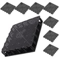 thumbnail image 3 of 10 unids Fish Tank Bottom Filter PVC Splicing Combinación Clapboard Bottom Filter (Negro), 3 of 6