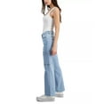 thumbnail image 4 of Dollhouse BLUE HEAVEN Women's Juniors' Mid-Rise Wide-Leg Pocket Jeans, US 7/8, 4 of 4