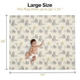 thumbnail image 6 of JumpOff Jo Large Foldable Kids Foam Play Mat, Padded Baby Floor Mat, 70 x 59 in - Llama Mama, 6 of 8