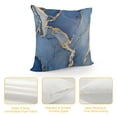 thumbnail image 4 of YINGXI Throw Pillow Covers Blue and Modern Decorative Pillows Soft Velvet Cushion Cases for Couch Sofa Bed Home Decor 20x20in, 4 of 5