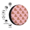 thumbnail image 4 of Fotbe Heart Capybara Funda de Llanta de Repuesto con Estampado, Engrosada, Ajuste Universal para Jeep, Remolque, RV, SUV, Camión-14 inch, 4 of 6