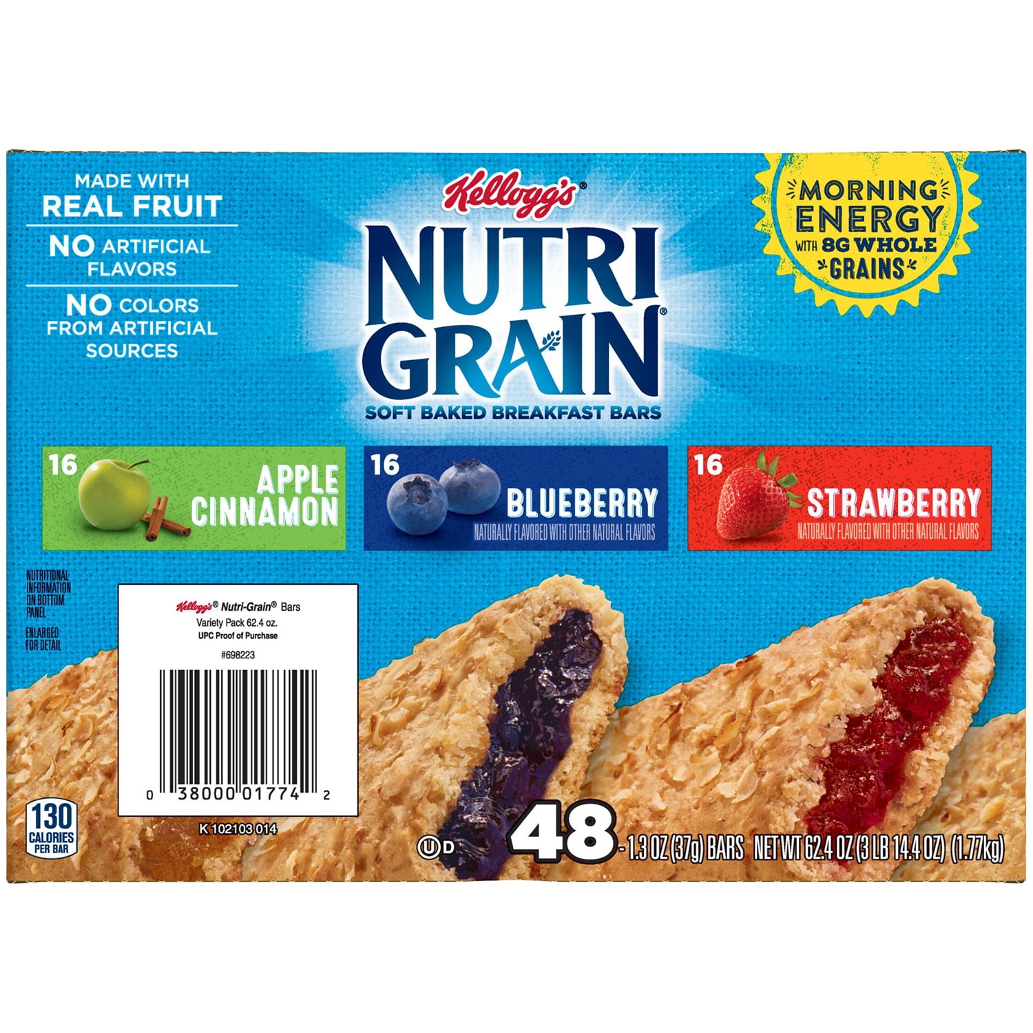 Nutri-Grain Variety Pack Soft Baked Breakfast Bars
