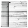 thumbnail image 2 of DesignSkinz White & Gray Wood Planks Full-Body Skin Decal Wrap Cover for iPad 6th Gen 9.7”(A1893/A1954), 2 of 4
