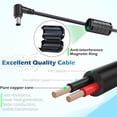 thumbnail image 4 of Cable de alimentación RUIQIU 19 V 4 A compatible con televisores Samsung de 32 pulgadas, 4 of 6