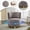 Gray + Velvet + Foam, variant on 360 Degree Swivel Cuddle Barrel Accent Sofa Chairs, Round Armchairs with Wide Upholstered, Fluffy Velvet Fabric Chair for Living Room, Bedroom, Office, Waiting Rooms