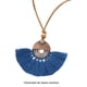 thumbnail image 4 of Minnieouse Collar de tela para mujer con borla Collares colgantes portátiles Joyería Ropa Adorno Accesorio Boda Trabajo diario Ropa, zapatos y accesorios Miscelánea Azul Minnieouse AP014599-04, 4 of 6