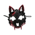 thumbnail image 3 of Máscara de Halloween Strade Fareast Limited hombre de terror negro, 3 of 8