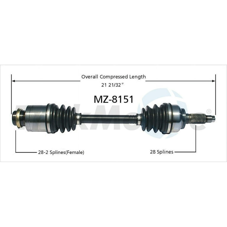 Drive Shaft Assembly for Mazda CX-5 2013 2014-2017 AWD L4