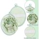 thumbnail image 2 of 1 PC Exfoliating Mesh Pouf Sponge Scrubbers Use in Shower Scrub Bath Ball (Green), 2 of 4