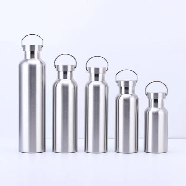 Hervidor de agua portátil deportivo al vacío Termo de acero inoxidable 304 Termo americano de boca grande