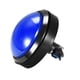 thumbnail image 1 of Botón de empuje para juegos redondo de 98mm, interruptor iluminado LED de 12V con microswitch para arcade, azul, 1 pieza, 1 of 5