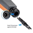 thumbnail image 4 of Punch Down Tool Cable Matters 110 con cuchilla para Cat 8, 7, 6A, 6, 5e, 5, 4 of 7