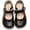 01 Black, variant on Girl's Classic Mary Jane Flats School Uniform Shoes Dress Shoes Party Wedding Shoes