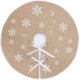 thumbnail image 1 of Blue Falda de árbol de Navidad, decoración, falda blanca de copo de nieve para decoración navideña, 1 of 5