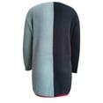 thumbnail image 5 of CEHVOM Automne et Hiver Femmes Robe Chandail à Manches Longues Patchwork Col Rond, 5 of 5