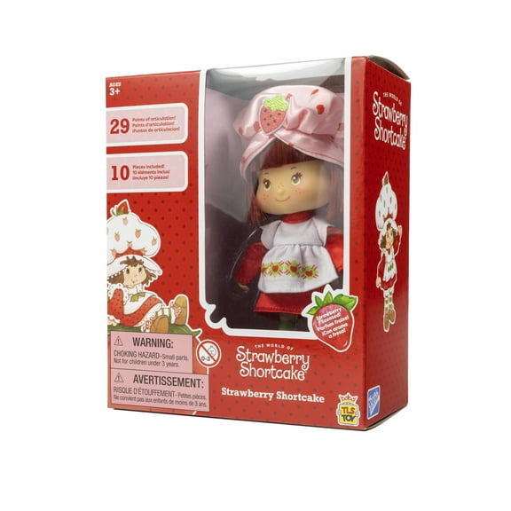 Strawberry Shortcake 5.5 inch Articulated Fashion Doll, Children Ages 3 