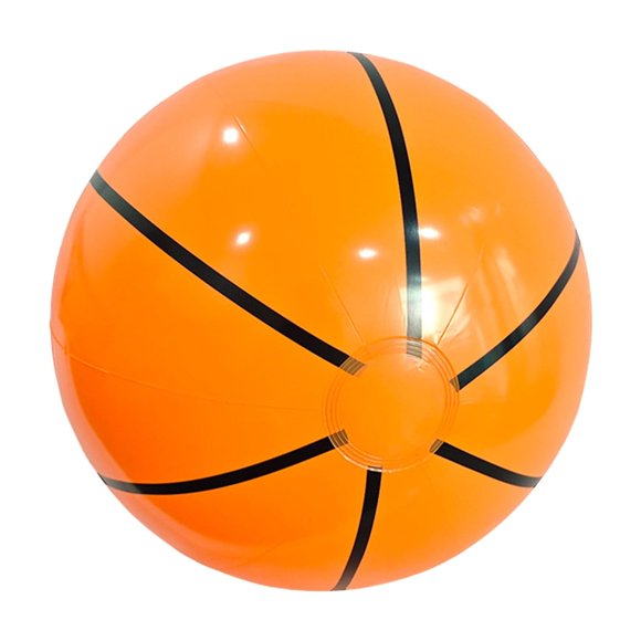 JASKFLY Pvc Beach Ball 2 Pack Inflatable PVC Globe Beach Balls 15.75 Inch for Pool Games and Teaching Aids,Home Decoration|Pvc,Orange