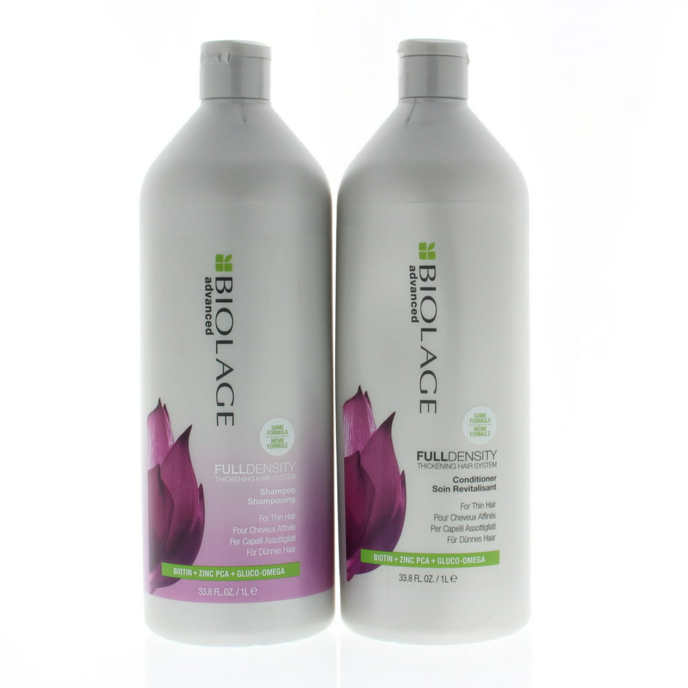 Biolage Full Density Shampoo and Conditioner 33.8oz/1 Liter DUO