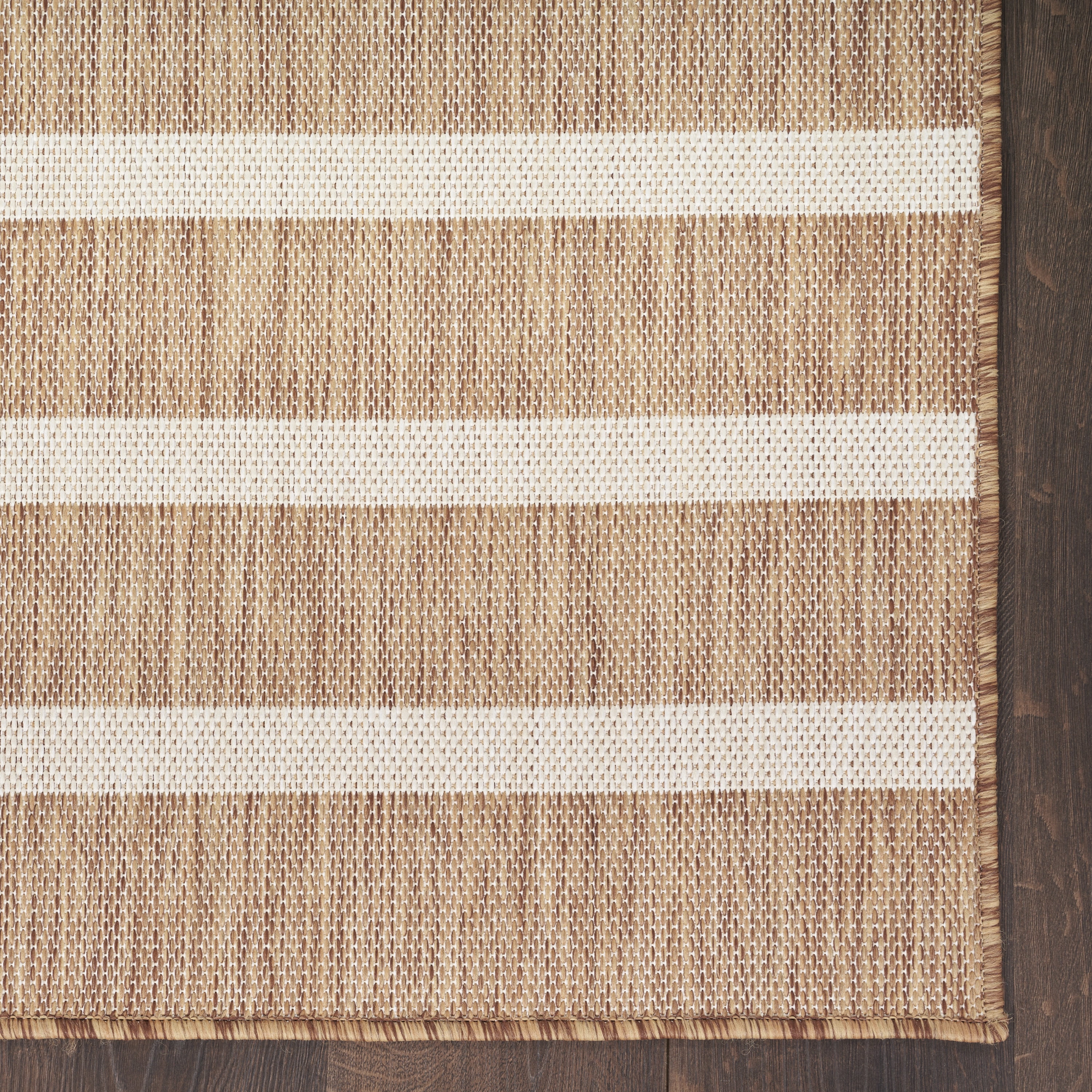 Nourison Positano Indoor/Outdoor Jute Ivory 8' x 10' Area Rug (8x10)