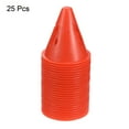 thumbnail image 3 of Uxcell Agility Cones Sports Cones Training Marker with Exercise Holes, Red 25 Pack, 3 of 5