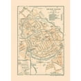 thumbnail image 3 of Baedeker 19x24 Black Modern Framed Museum Art Print Titled - Europe Groningen Netherlands - Baedeker 1910, 3 of 5