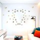 thumbnail image 3 of Pegatinas de Pared de Mariposas 3D YONGSHENG 3 Tamaños Color Dorado, 3 of 4