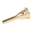 thumbnail image 4 of Golden Brass Trombone Mouthpiece Replacement - Tuba Mouthpiece Accessory for Students, Beginners, and Professional Musicians, 4 of 7