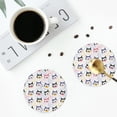thumbnail image 4 of Kdxio Cute Dog Funny Coasters,4 Pcs Leather Coasters,Housewarming Gifts,Protect Furniture from Water Marks Scratch and Damage, 4 of 8