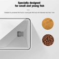 thumbnail image 4 of Automatic Fish Feeder, Smart Digital Fish Food Dispenser Timer, 70ML Battery Operated Auto Feeder for Aquariums and Fish Tanks, 4 of 4