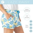 thumbnail image 4 of Hello Mello Signature Lounge Top and Shorts, 2-Piece Pajama Set, Sleepless in Santorini Medium/Large (Women's), 4 of 7