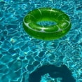 thumbnail image 6 of 42" Lime Green Glitter Pool Ring Float, Ages 8+, 6 of 10