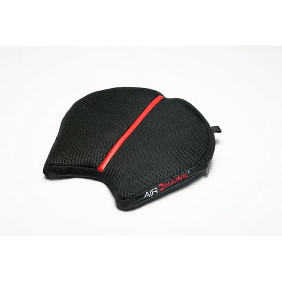 AIRHAWK Cruiser R Large Motorcycle Cushion, Black, Size R, Motorcycle Accessory