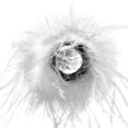 thumbnail image 1 of Puños de plumas de avestruz, elegantes puños de plumas, muñequera, pulsera de bofetada, pulsera, calentador de brazos de plumas para mujer, 1 of 4