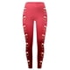 thumbnail image 2 of WILLBEST Leggings de Yoga para Mujer, de Cintura Alta, Suaves, Elásticos Y Cómodos, con Estampado Navideño Y Diseño de Bloques de Color 2080 Grande, 2 of 4