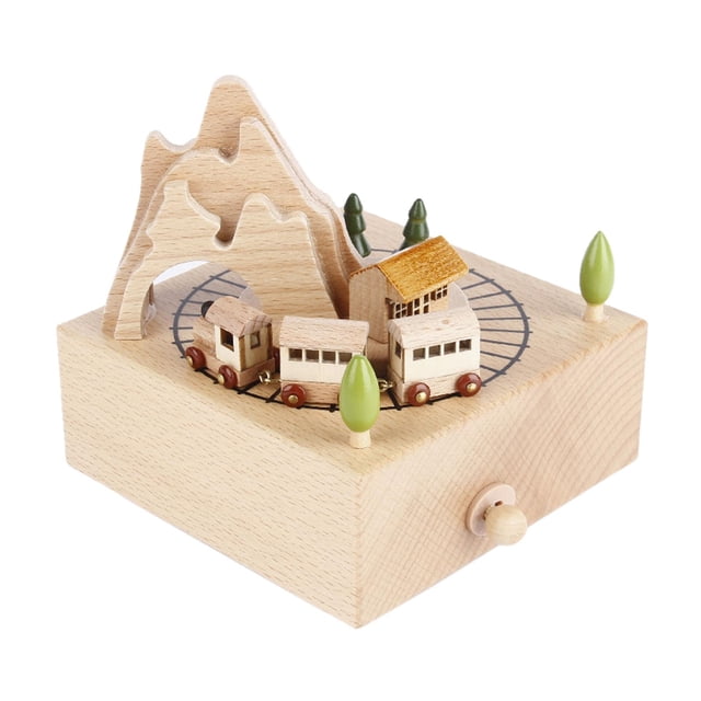 Cajas Musicales de Cuerda de Madera, Mecanismo Mecánico, Movimiento de Música C SM SunniMix Caja de música