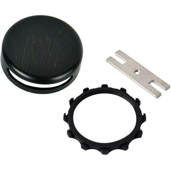 Watco Innovator Snap-On Bathub Overflow Faceplate Kit in Oil Rubbed Bronze - 18009-BZ