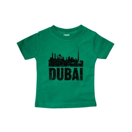 

Inktastic Dubai City Skyline with Grunge Gift Baby Boy or Baby Girl T-Shirt