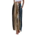 thumbnail image 2 of Women's Pants Fashion Casual Pants For Women Summer Casual High Waist Drawstring Wide Leg, 2 of 5