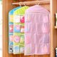 thumbnail image 4 of Bolsa de almacenamiento transparente con 16 compartimentos para ropa interior, calcetines y bragas (rosa), 4 of 5