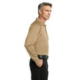 thumbnail image 3 of CornerStone Men's Long Sleeve Performance Polyester Polo Shirt CS410S, 3 of 5