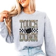 thumbnail image 4 of Camo Touchdown Sweatshirt for Men Women & Teens Trendy Football Game Day Crewneck Fan Gift Gray Sweatshirt Adult Small, 4 of 7