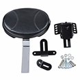 thumbnail image 5 of Adjustable Driver Rider Backrest Pad Compatible with 1988-2020 Harley Road King Street Electra Glide, 5 of 5