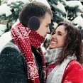 thumbnail image 4 of DEEPCRAFF 2Pairs Ear Muffs for Winter Men Polar Fleece Split Design for Warmth and Comfort, 4 of 6