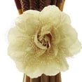 thumbnail image 2 of VerPetridure Peony Curtain Tie Best Peony Flower Curtain Clip-on Tie Backs Holdback Tieback Holder Panel, 2 of 5