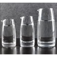 thumbnail image 3 of 2 jarras pequeñas de vidrio para servir leche, 3 onzas, 150 ml, 3 of 4